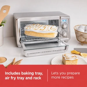BLACK & DECKER 4 SLICE CONVECTION COUNTER TOP TOASTER OVEN | TO4120-1SDLA - Image 