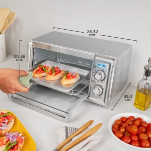 BLACK & DECKER 4 SLICE CONVECTION COUNTER TOP TOASTER OVEN | TO4120-1SDLA - Image 