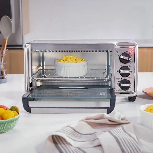 BLACK & DECKER 4-SLICE COUNTERTOP TOASTER OVEN | TO4130-0SDLA - Image 