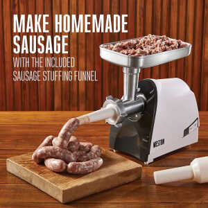 WESTON ELECTRIC MEAT GRINDER | WEST-33-0201-W - Image 