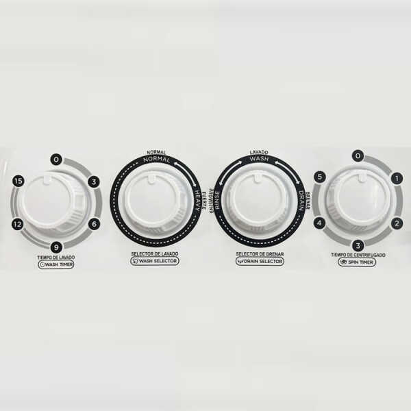 SANKEY 13KG TWIN TUB WASHING MACHINE WHITE 110V | WM-1320PH - Image 