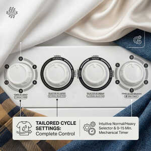 SANKEY 13KG TWIN TUB WASHING MACHINE WHITE 110V | WM-1320PH - Image 