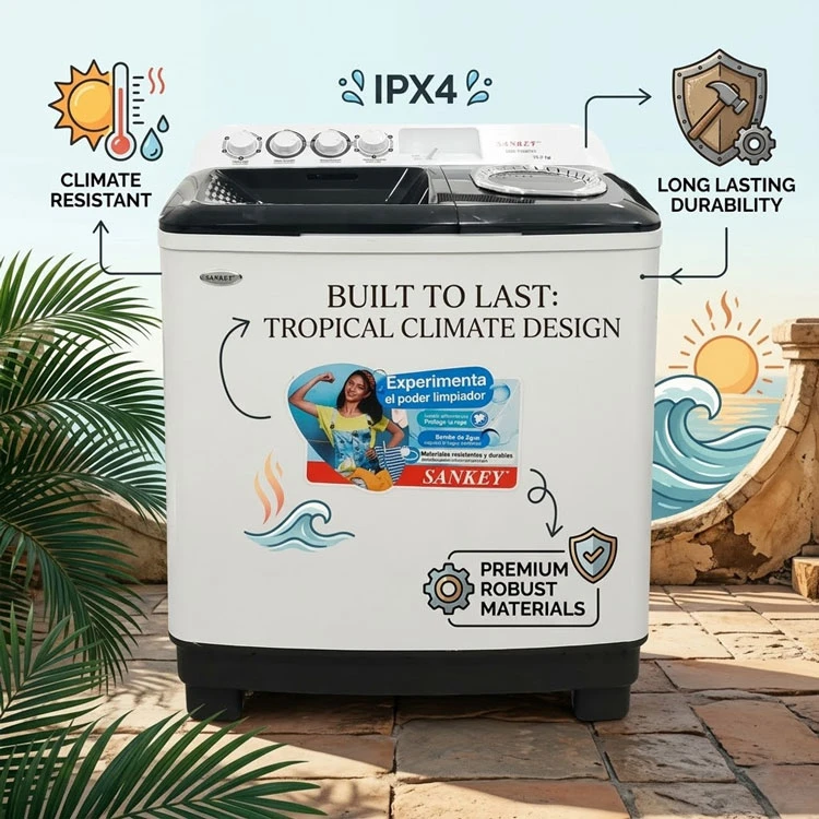 Sankey 13kg Semi-Automatic Washing Machine WM-1320PH | Ultimate Best