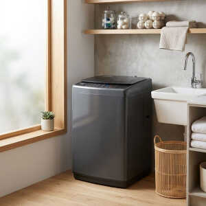 SANKEY 10.8 KG TOP LOAD WASHER W/ IMPELLER BLACK 110V | WM-A1090PS - Image 