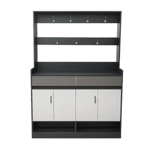 SHOE RACK WITH COAT HANGER