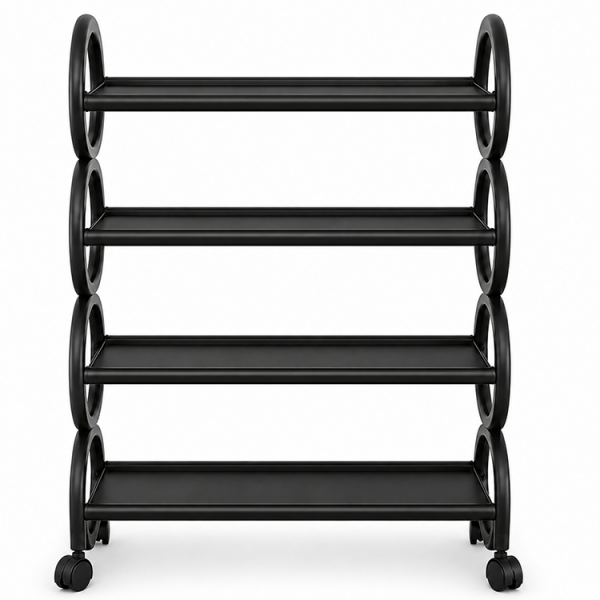 SIMPLE MULTIFUNCTIONAL 4-TIERS SHOE RACK 57X19X72CM | FSK10444 - Image 