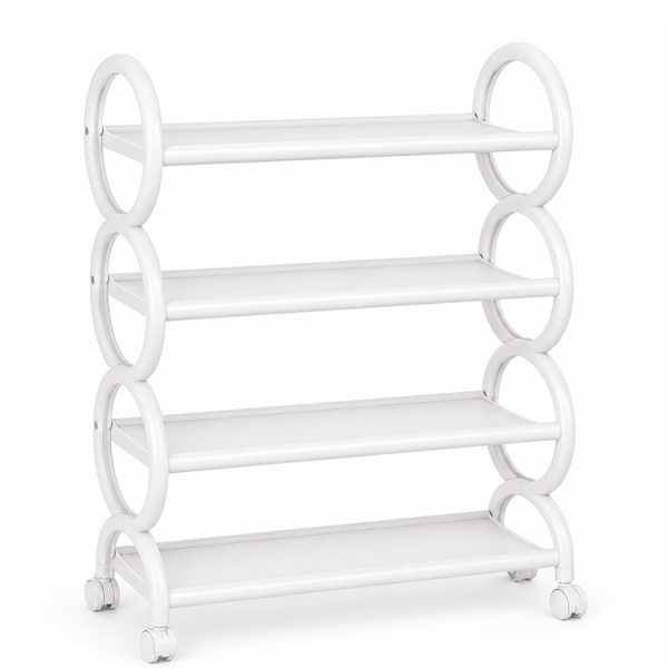 SIMPLE MULTIFUNCTIONAL 4-TIERS SHOE RACK 57X19X72CM | FSK10444 - Image 