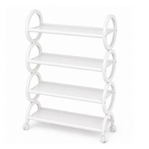 SIMPLE MULTIFUNCTIONAL 4-TIERS SHOE RACK 57X19X72CM | FSK10444 - Image 