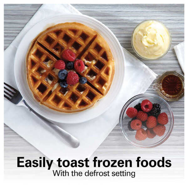 HAMILTON BEACH 4-SLICE EXTRA-WIDE SLOTS TOASTER | 24633G - Image 