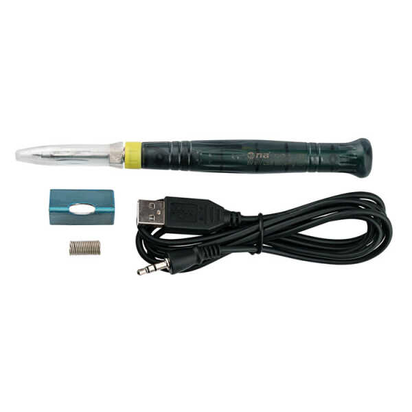 NIPPON AMERICA 8W-5V USB SOLDERING IRON, 2-IN-1 HEATING ELEMENT | 79B8W-USB - Image 