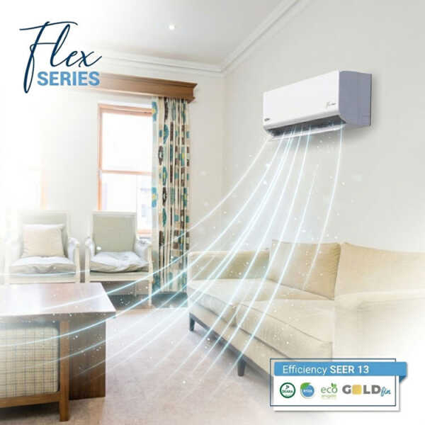 ADINA 12000BTU AIR CONDITIONER SEER 13 NON INVERTER 220V | AFLEX-C-12 - Image 