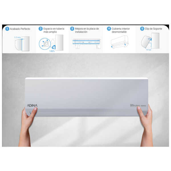 ADINA 24000BTU INVERTER AIR CONDITIONER SEER 20 220V WITH WIFI | AMAX-T-24WR32-E - Image 
