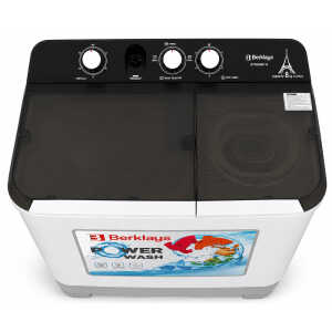BERKLAYS 8KG SEMI-AUTOMATIC WASHING MACHINE 110-115V WHITE | BTWIN086.16 - Image 