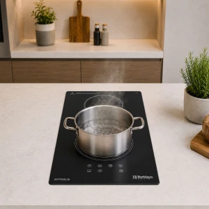 BERKLAYS 2 BURNERS BUILT-IN CERAMIC HOB 230V COOKTOP | BVITRO30.26 - Image 
