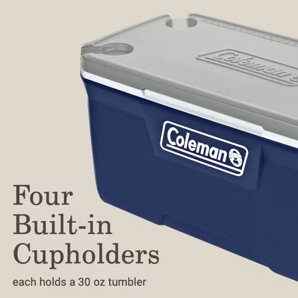 COLEMAN CLASSIC SERIES™ 120QT/113L COOLER TWILIGHT BLUE | CN2179172 - Image 