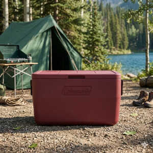 COLEMAN CHILLER™ 48QT/45L COOLER RED | CN2226953 - Image 