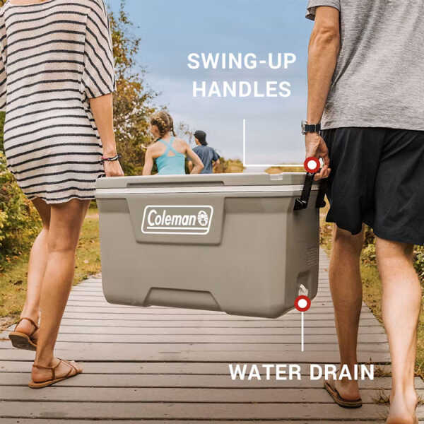 COLEMAN CLASSIC SERIES™ 70QT/66L COOLER ROCK GREY | CN3000006574 - Image 