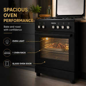 FIESTA GASRANGE 24" TURKEY BLACK | FF6402GBZB - Image 