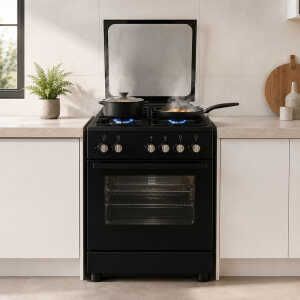 FIESTA GASRANGE 24" TURKEY BLACK | FF6402GBZB - Image 