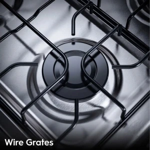 FRIGIDAIRE 20" 4 BURNER GAS RANGE W/ ELECTRIC IGNITION SILVER | FKGN20C3MYG - Image 