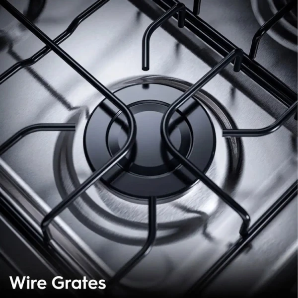 FRIGIDAIRE 20" 4 BURNER GAS RANGE W/ ELECTRIC IGNITION SILVER | FKGN20C3MYG - Image 