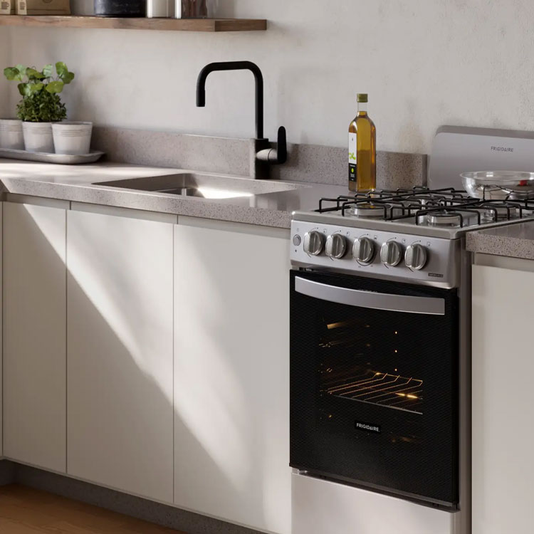 Frigidaire 20 inch gas range kitchen countertop