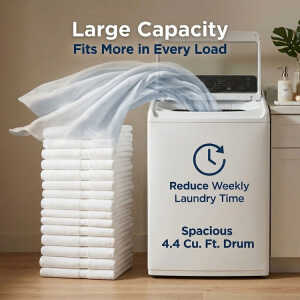 FRIGIDAIRE 4.4 CUFT TOP LOAD WASHER W/AGITATOR 120V WHITE | FLVW7523BW - Image 