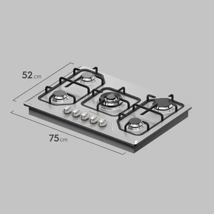 Frigidaire 30 inch built in cooktop dimensions diagram