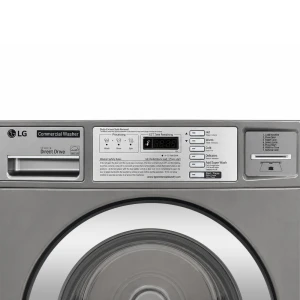 LG 3.7 CU.FT COMMERCIAL STANDARD CAPACITY FRONT LOAD WASHER COIN WITH IMPELLER GREY | GCWF1069CD3 - Image 