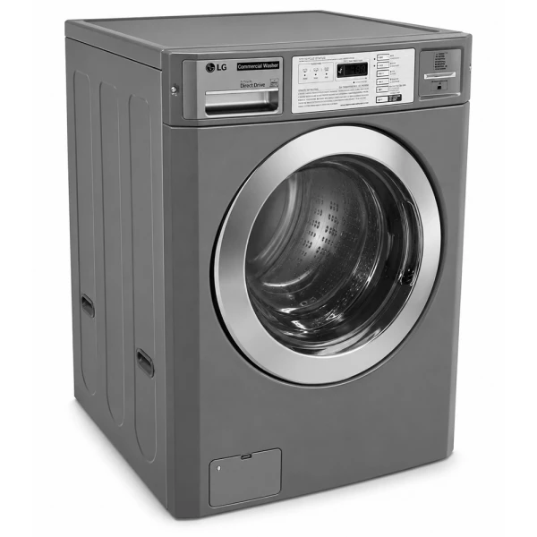 LG 3.7 CU.FT COMMERCIAL STANDARD CAPACITY FRONT LOAD WASHER COIN WITH IMPELLER GREY | GCWF1069CD3 - Image 