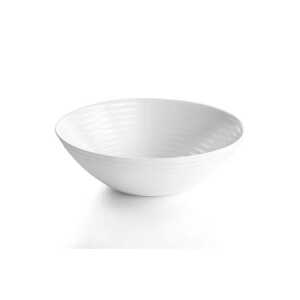 GIBSON HOME ULTRA PATIO 12PC TEMPERED OPAL GLASS DINNERWARE SET WHITE | GI126947-12 - Image 