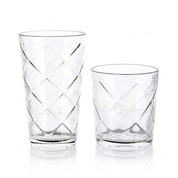 GIBSON 16 PCS GLASSWARE SET (8X 399ML GLASSES | 8X 473ML GLASSES) | GI141409-16 - Image 