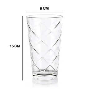 GIBSON 16 PCS GLASSWARE SET (8X 399ML GLASSES | 8X 473ML GLASSES) | GI141409-16 - Image 