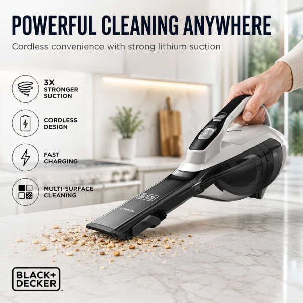 BLACK + DECKER DUSTBUSTER VACUUM | HLVA325J-10 - Image 