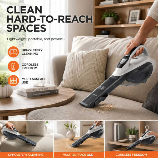 BLACK + DECKER DUSTBUSTER VACUUM | HLVA325J-10 - Image 