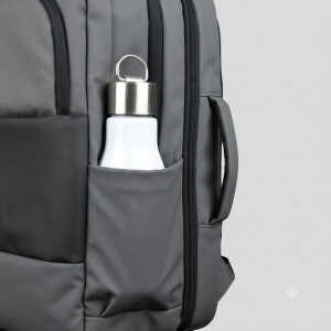 KLIPXTREME 15.6" LAPTOP BACKPACK CARRYON STRAP WATE | KNB-896GR - Image 