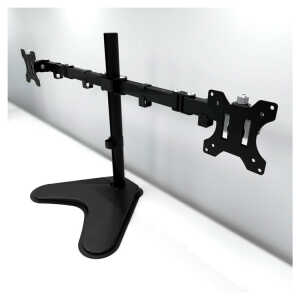 KLIP XTREME 13-32" DUAL MONITOR MOUNT, BLACK | KPM-311 - Image 