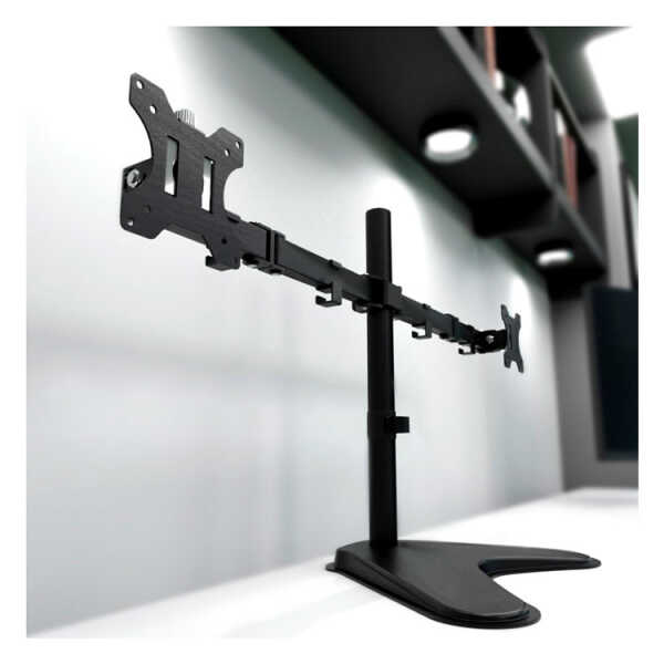 KLIP XTREME 13-32" DUAL MONITOR MOUNT, BLACK | KPM-311 - Image 
