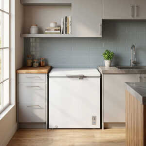 MIDEA 10.6 CUFT/293L CHEST FREEZER 115V WHITE | MD-RC411-FZ01 - Image 