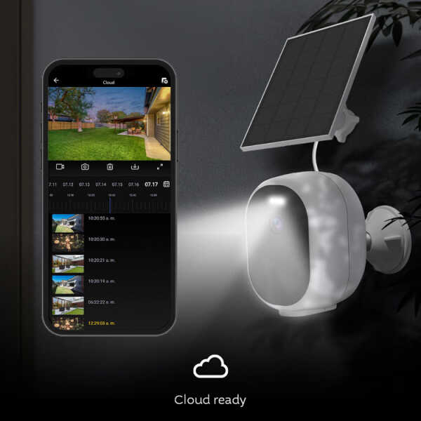 NEXXT SOLAR OUTDOOR SMART FIXED 2K CAMERA | NHC-OF20S - Image 