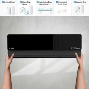 ADINA 36000BTU INVERTER AIR CONDITIONER SEER 18 220V ONIX BLACK | ONI-C-3618W - Image 