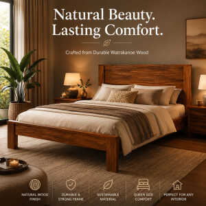 PARTOBED 160X200 QUEEN SIZE WATRAKANOE BED | PARTOBED2-160X200 - Image 