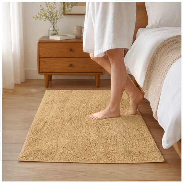 LOTUS COTTON 40X60CM DOOR MAT | PRIMO-P141633 - Image 