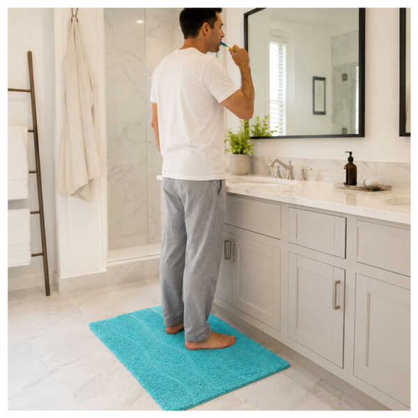 LOTUS COTTON 40X60CM DOOR MAT | PRIMO-P141633 - Image 