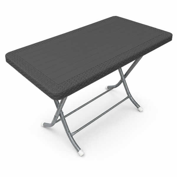 RATTAN FOLDING TABLE | PRIMO-T30R071 - Image 