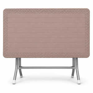 RATTAN FOLDING TABLE | PRIMO-T30R071 - Image 