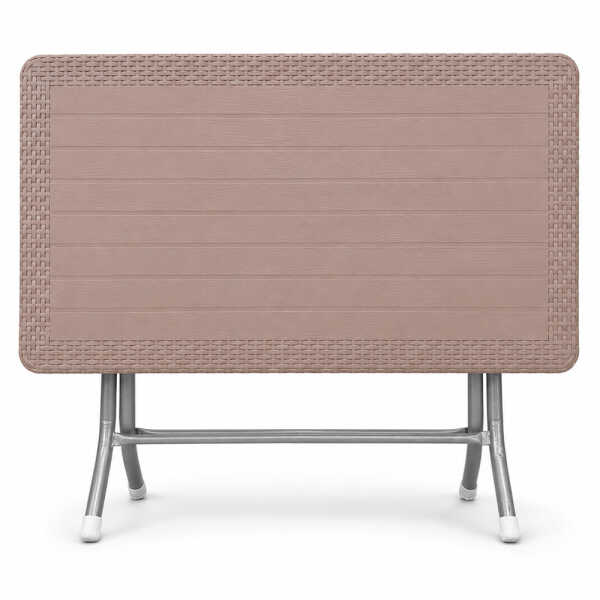 RATTAN FOLDING TABLE | PRIMO-T30R071 - Image 