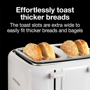 PROCTOR SILEX 4 SLICE TOASTER WHITE | PS24214 - Image 