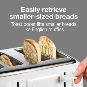 PROCTOR SILEX 4 SLICE TOASTER WHITE | PS24214 - Image 