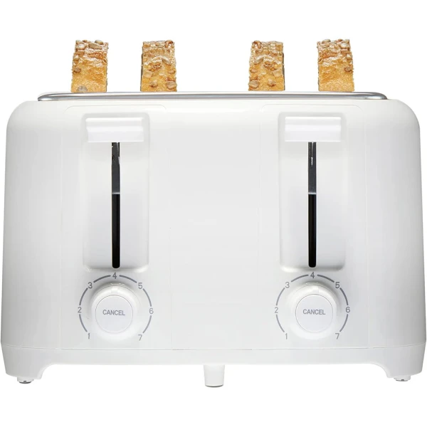 4 SLICE TOASTER WHITE